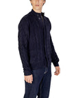 Hamaki-Ho Blue Acrylic Cardigan