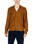 Hamaki-Ho Beige Polyester Cardigan