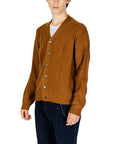Hamaki-Ho Beige Polyester Cardigan