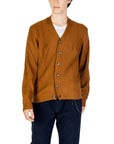 Hamaki-Ho Beige Polyester Cardigan