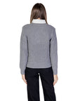 Morgan De Toi Gray Viscose Sweater
