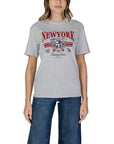 Tommy Hilfiger Jeans Gray Cotton Tops & T-Shirt