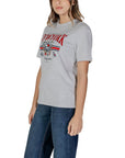 Tommy Hilfiger Jeans Gray Cotton Tops & T-Shirt