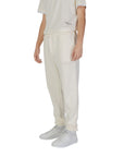 Underclub Cream Cotton Jeans & Pant