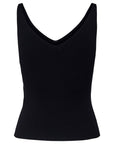 Jacqueline De Yong Black Viscose Tops & T-Shirt