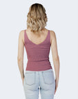Jacqueline De Yong Purple Viscose Tops & T-Shirt