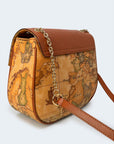 Alviero Martini Prima Classe Beige Leather Handbag