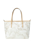 Alviero Martini Prima Classe White Leather Handbag