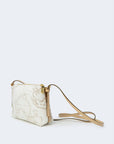 Alviero Martini Prima Classe White Leather Handbag