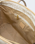 Alviero Martini Prima Classe White Leather Handbag