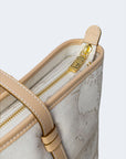 Alviero Martini Prima Classe White Leather Handbag