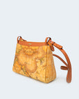 Alviero Martini Prima Classe Beige Leather Handbag
