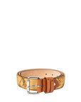 Alviero Martini Prima Classe Beige Leather Belt