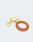 Alviero Martini Prima Classe Beige Polyethylene Keychain