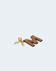 Alviero Martini Prima Classe Beige Cotton Keychain