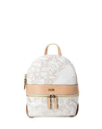 Alviero Martini Prima Classe White Synthetic Leather Backpack