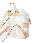 Alviero Martini Prima Classe White Synthetic Leather Backpack