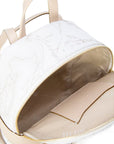 Alviero Martini Prima Classe White Synthetic Leather Backpack