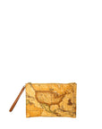 Alviero Martini Prima Classe Beige Cotton Leather Accessory