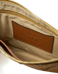 Alviero Martini Prima Classe Beige Cotton Leather Accessory