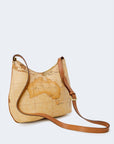 Alviero Martini Prima Classe Beige Cotton Handbag