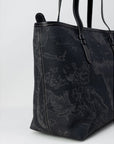 Alviero Martini Prima Classe Black Leather Handbag