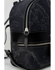 Alviero Martini Prima Classe Black Leather Backpack