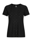 Jacqueline De Yong Black Polyester Tops & T-Shirt