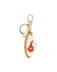 Alviero Martini Prima Classe Beige Polyester Keychain
