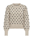 Jacqueline De Yong Beige Polyester Sweater