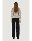 Jacqueline De Yong Beige Polyester Sweater