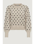Jacqueline De Yong Beige Polyester Sweater