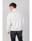 Tommy Hilfiger Jeans White Recycled Polyester Sweater