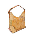 Alviero Martini Prima Classe Beige Cotton Handbag