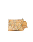 Alviero Martini Prima Classe Beige Leather Handbag