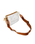 Alviero Martini Prima Classe Beige Leather Handbag