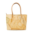 Alviero Martini Prima Classe Beige Leather Handbag