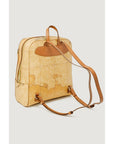 Alviero Martini Prima Classe Beige Cotton Backpack