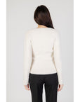 Morgan De Toi Cream Polyamide Sweater
