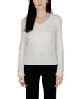 Morgan De Toi Cream Polyamide Sweater