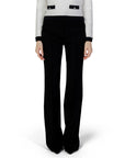 Morgan De Toi Black Polyester Jeans & Pant
