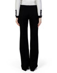 Morgan De Toi Black Polyester Jeans & Pant