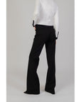 Morgan De Toi Black Polyester Jeans & Pant