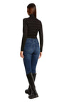 Morgan De Toi Black Viscose Sweater