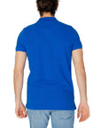 Tommy Hilfiger Jeans Blue Cotton Polo Shirt