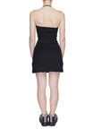 Tommy Hilfiger Jeans Black Polyester Polyester Dress