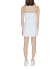 Tommy Hilfiger Jeans White Cotton Cotton Dress