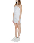 Tommy Hilfiger Jeans White Cotton Cotton Dress