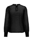 Jacqueline De Yong Black Polyester Tops & T-Shirt