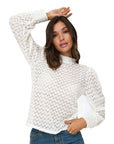 Jacqueline De Yong Beige Polyester Tops & T-Shirt